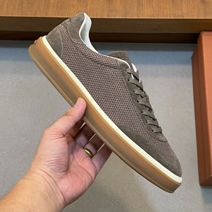 Men's lace-up casual sneakers sports <b>shoes</b>, made of high-quality, lightweight, and <b>comfortable</b> fabric, suitable for outdoor - Product Image 2