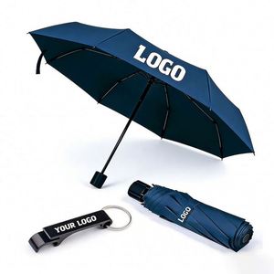 Parapluies personnalisés en gros avec logo pour événements promotionnels d'entreprise, cadeaux de qualité, protection UV, parapluies en vrac - Product Image 1