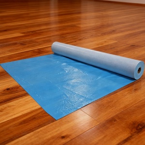 OEM Imprimé bleu membrane peintre <span class=keywords><strong>feutre</strong></span> couverture film tapis protecteur non tissé <span class=keywords><strong>feutre</strong></span> peintre polaire rouleau 180g 50 1m revêtement de sol - Product Image 5