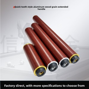 Queue <span class=keywords><strong>de</strong></span> billard Pool Jaguar Quick Teeth <span class=keywords><strong>Metz</strong></span> Willie en aluminium avec manche en érable à grain <span class=keywords><strong>de</strong></span> bois, vente en gros d'usine Laster - Product Image 3