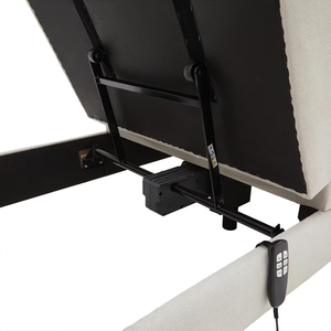Ensemble de lit électrique de luxe avec sommier réglable, base de lit motorisée ergonomique, production en gros OEM/ODM <span class=keywords><strong>pour</strong></span> hôtels et chambres à coucher - Product Image 4