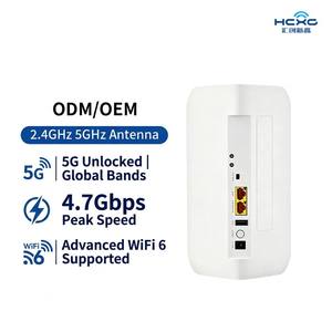 Routeur intérieur 5G Antenne 5G et 2.4G WIFI6 + Routeur Communication Emplacement pour carte Sim 5G WiFi6 Débloqué <span class=keywords><strong>Zyxel</strong></span> NR5103EV2 5G SIM Router - Product Image 1