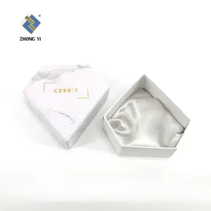 Custom design di lusso stampa a caldo in oro diamante griglia-pendagon forma regali di imballaggio di rosa fiore fresco scatole