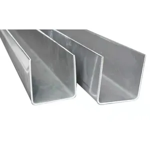 Precio de acero de canal en forma de C laminado en caliente S235jr S355jr acero galvanizado Ss400 Q235 canal de acero laminado en caliente