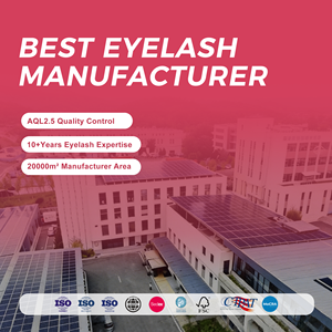 3-10 Day Long Lasting Pre-glued Half Lashes 100% Handmade Wispy Manga Press on Lash Custom Size Curl <strong>Magnetic</strong> Box <strong>UK</strong> Europe OEM - Product Image 5