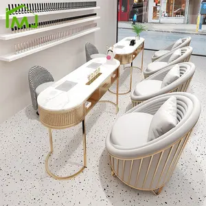 Leichte Luxus Nägel Tisch Salon Maniküre Möbel Beauty Nail Tech Schreibtisch Tisch