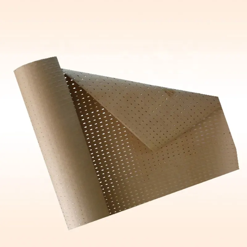CAM garment perforating underlay kraft paper in apparel factory