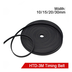 Lục địa <span class=keywords><strong>mxl</strong></span> HTD 3M 5M 8M 14m 20m PU mở cao su thời gian vành đai chiều dài 1 MÉT truyền đồng bộ vành đai 10mm chiều rộng - Product Image 2
