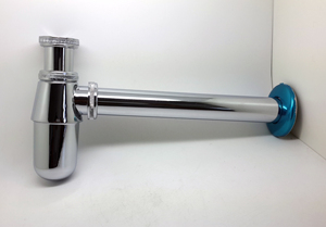 ZINCO Rifiuti Montaggio Sink Chrome Bottiglia Trappola SIFONE SIFON CON BACINO di SCARICO SET - Product Image 6