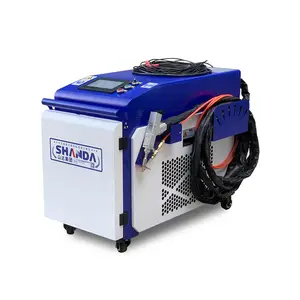Voor Auto Metalen Roest Verwijdering Laserreiniger 1kw 1500W 2000W 3000W Draagbare Laserlasmachine/Roestverwijderaar