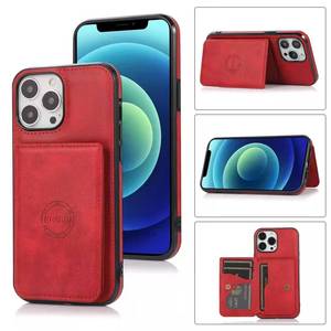Nouveau Fente Pour Carte De Voiture Support Magnétique Premium En <span class=keywords><strong>Cuir</strong></span> PU Protection Complète du Corps pour <span class=keywords><strong>iPhone</strong></span> <span class=keywords><strong>11</strong></span> 12 13 14 15 16 Plus Pro Max Cas - Product Image 3
