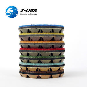 ZL-16SF <span class=keywords><strong>3</strong></span> pollici girasole umido o secco in calcestruzzo lucidatura cuscinetti in calcestruzzo diamantato per il mercato degli Stati Uniti - Product Image 2