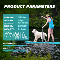 Planche de surf gonflable en matériau Drop Stitch pour sports nautiques, fabriquée en Chine, avec une grande réduction