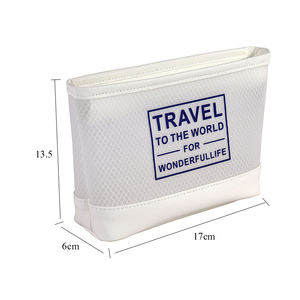 custom Transparent pvc waterproof toiletry bag Large capacity travel portable makeup storage bag - Product Image 4
