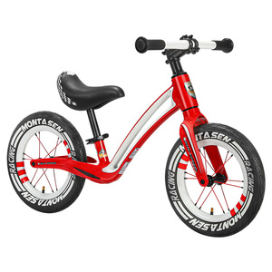 Bicicleta de Equilibrio para Niños Montasen M-F805-S de 12 Pulgadas, Bicicleta de Magnesio para Niños, Correpasillos para Niños y Niñas, Juguetes para Niños - Product Image 1