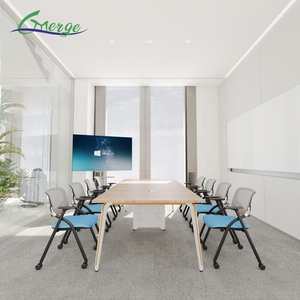Conjunto de Mesa de Reuniones Modular Extensible Comercial Moderna de Guangdong y Silla de Oficina - Product Image 1