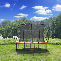 Rete Protettiva per Trampolino da Giardino Zoshine 6-16FT per Bambini e Adulti, in Schiuma Durevole, Resistente alle Intemperie, Sicura ed Ecologica