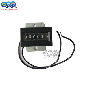 FullRed Meter per la promozione della macchina da gioco contatore misuratore di monete misuratore trasparente contatore per macchina Arcade - Product Image 3