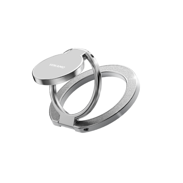 Dual-Sided Magnetic Ring Stand for 12/13/14/15/16/17 N52 Magnet Zinc Alloy Foldable Flexible Adjustable Height Portable