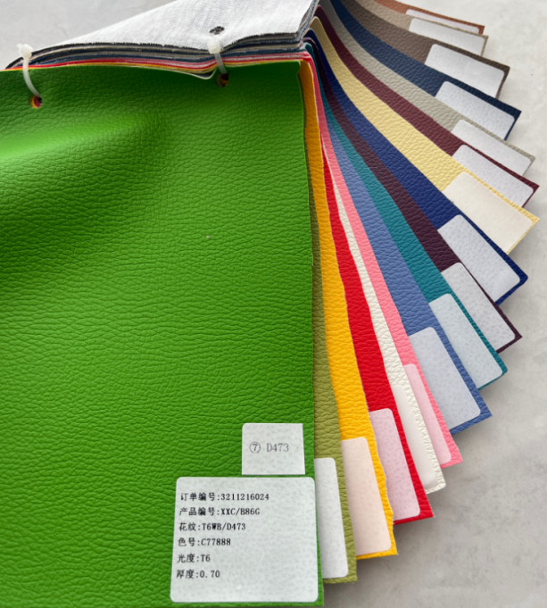 Synthetic Faux PVC Artificial Leather Rolls