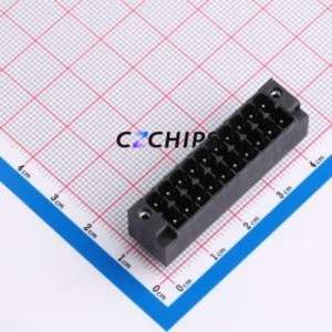 JL15EDGVHCM-35010B01 Plug-in Terminal Block Through hole,P=3.5mm Board-to-Board / Socket - Closed Screw Fixing 2x10P 3.5mm - Product Image 1