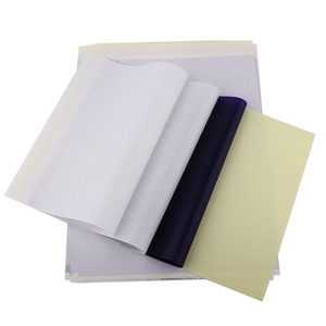 Haute qualité 10 pièces papier de transfert de tatouage A4 taille maître papier de tatouage pochoir thermique papier de copieur de carbone pour tatouage - Product Image 2