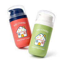 Flacon Airless Premium 50ml 100ml Sans BPA, Anti-fuite, Emballage Cosmétique en PP, Contenant Sûr pour Produits de Soins pour Bébés et Nourrissons