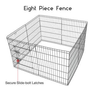 Kingtale Custom accessori per cani ottagonale pieghevole in metallo esercizio Pet Play Pen per cani - Product Image 5