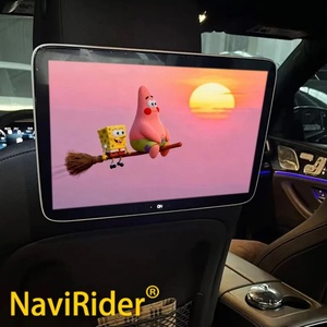 สำหรับรถเบนซ์ E Class 2024 S Class S400 S450 W223 W222 เครื่องเล่นมัลติมีเดียสเตอริโอ จอวิดีโอ ระบบความบันเทิงเบาะหลัง จอติดพนักพิงศีรษะระบบแอนดรอยด์ - Product Image 1