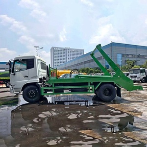 Camion benne basculante Dongfeng ISUZU GIGA 4x2 12m³ avec bras pivotant pour déchets - Prix usine - Product Image 2