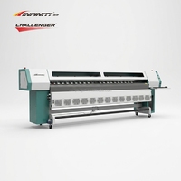 Impresora digital de etiquetas y pancartas flexibles de alta resistencia FY-3208L de 3200 mm con cabezal de impresión 510 35PL, tinta solvente de inyección automática