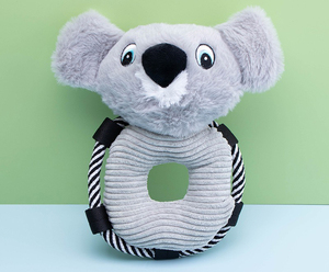 Fabrieksdirect verkoop Pluche katoenen touw speelgoed voor huisdieren Hoge kwaliteit op maat gemaakte hondenspeelgoed knuffel speelgoed grappig piepend speelgoed voor huisdieren - Product Image 2