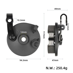 Cache-carteau de frein en métal pour trottinette électrique Xiaomi 6 Lite - Product Image 2