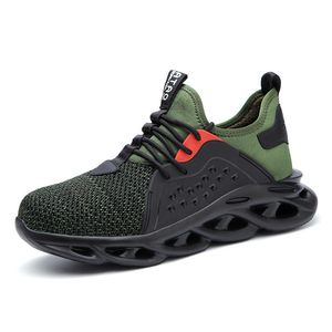 Chaussures <span class=keywords><strong>de</strong></span> <span class=keywords><strong>sécurité</strong></span> Huaweina 2026 : Nouveauté, design sportif, antidérapantes, respirantes, en microfibre, avec embout en acier pour la protection des pieds - Product Image 4