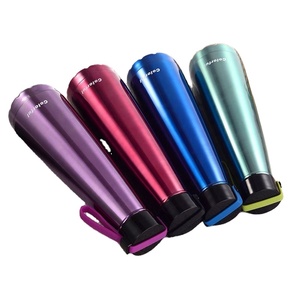 Colorful Tapered Stainless Steel Insulated Water <b>Bottle</b> with Lanyard, Leakproof <b>Flask</b> for Gym - Product Image 2