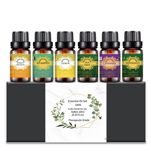 Hot-selling OEM/OEM Manufacturer Wholesale Pure Natural Eucalyptus <b>Oil</b> <b>Set</b> Fragrance Organic Body Massage Scented Candle - Product Image 3