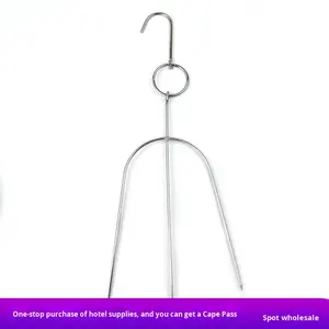 ปฏักสแตนเลสสามชั้นสไตล์ฮ่องกงปฏักบาร์บีคิวปีกไก่แบบหนาอุปกรณ์ย่างบาร์บีคิว - Product Image 2