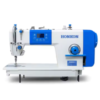 Machine à Coudre Point Noué Simple Aiguille à Entraînement Direct HK 9000-D1 avec Coupe-Fil Automatique