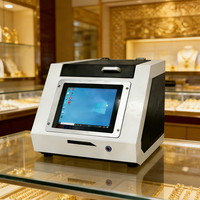 Spectromètre à rayons X Wisermachine pour essais non destructifs des métaux précieux, analyse de carats haute précision, or, argent et autres, garantie 1 an