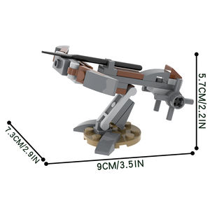 MOC5030 60 pièces WW2 Lance-fléchettes <span class=keywords><strong>Uruk</strong></span>-hai Blocs de construction Jouets Kit de construction Jouets de construction - Product Image 2
