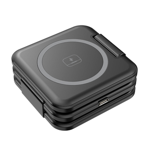 <span class=keywords><strong>Cargador</strong></span> de Teléfono Portátil Inteligente, Soporte Magnético Plegable 3 en 1, <span class=keywords><strong>Cargador</strong></span> Inalámbrico <span class=keywords><strong>para</strong></span> <span class=keywords><strong>iPhone</strong></span>, Samsung y Teléfonos Android - Product Image 4