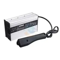 Chargeur de batterie au plomb Portable étanche 48V 600W Lithium Ion pour voiturette de Golf avec boîtier en alliage d'aluminium 12-72V plage de charge