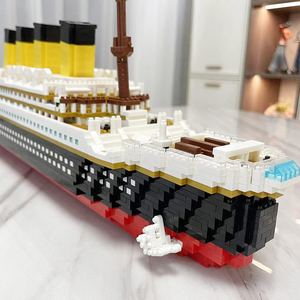 Set di Costruzioni 3D Titanic Compatibile, 4192 Pezzi, Modello in Plastica ABS, Gioco Stimolante, Vendita Diretta dalla Fabbrica - Product Image 4