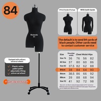 Maniquí de Costura Ajustable Tridimensional de Espuma para Mujer, Talla Grande, Multifuncional, Estándar