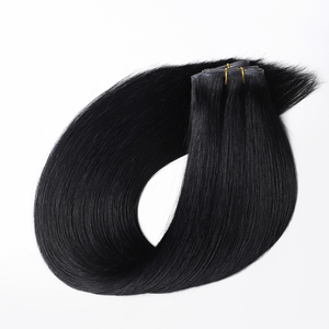 วิกต่อผมมนุษย์ XO แบบมีรูแบนลูกปัดไมโครแบบไร้รอยต่อผมถักทอผีเสื้อแบบมองไม่เห็น100% - Product Image 5