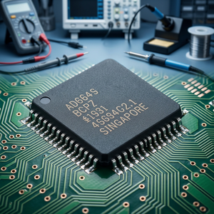 AD6649BCPZRL7 LFCSP-64 ตัวรับสัญญาณ RF แบบ IF Diversity Rec แบนด์วิดท์สัญญาณ 75 เมกะเฮิรตซ์ - Product Image 3