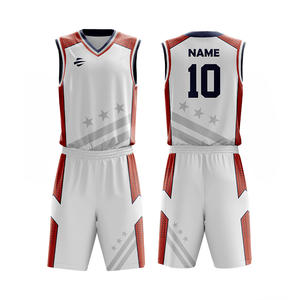Pas de quantité minimum de commande, uniforme de basket-ball pour enfants, ensemble de basket-ball pour enfants, ensemble de maillots de basket-ball pour enfants - Product Image 2