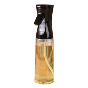 High Quality <b>200ml</b> 300ml Glass Transparent Oil Spray <b>Bottle</b> for Kitchen Cooking - Product Image 5
