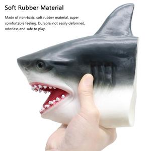 Đồ chơi rối cá mập bằng nhựa PVC mềm, chất lượng cao, chân thực, thân thiện với môi trường dành cho trẻ em - Product Image 2