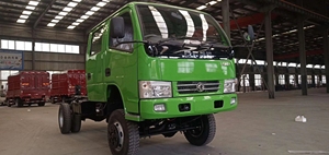 Vehículo Todoterreno <span class=keywords><strong>4x4</strong></span> de <span class=keywords><strong>Doble</strong></span> Cabina con Capacidad de 6 Toneladas, Camión de Carga RHD/LHD - Product Image 2